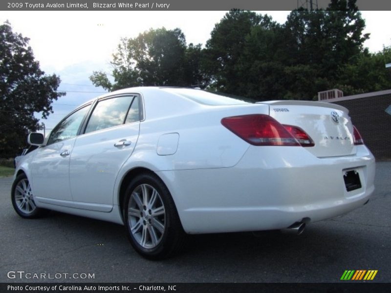 Blizzard White Pearl / Ivory 2009 Toyota Avalon Limited