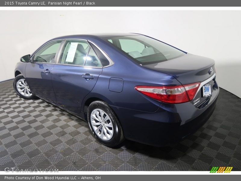 Parisian Night Pearl / Black 2015 Toyota Camry LE