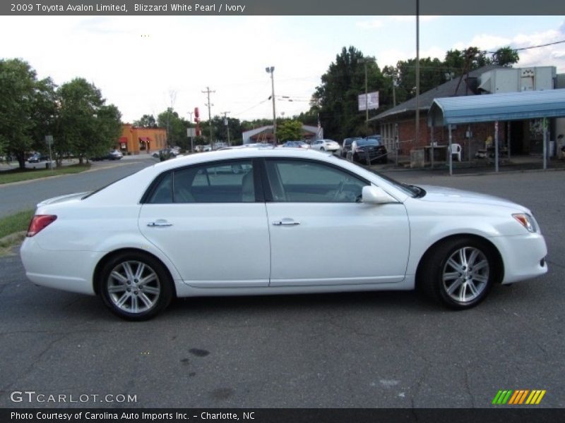 Blizzard White Pearl / Ivory 2009 Toyota Avalon Limited