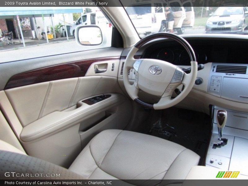 Blizzard White Pearl / Ivory 2009 Toyota Avalon Limited