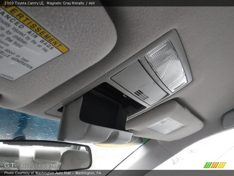 Magnetic Gray Metallic / Ash 2009 Toyota Camry LE