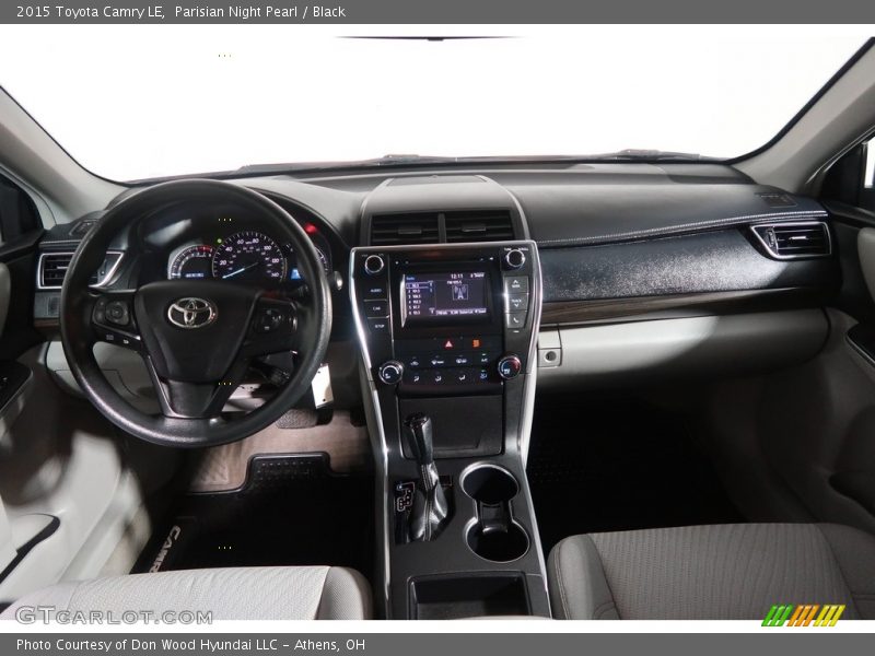 Parisian Night Pearl / Black 2015 Toyota Camry LE