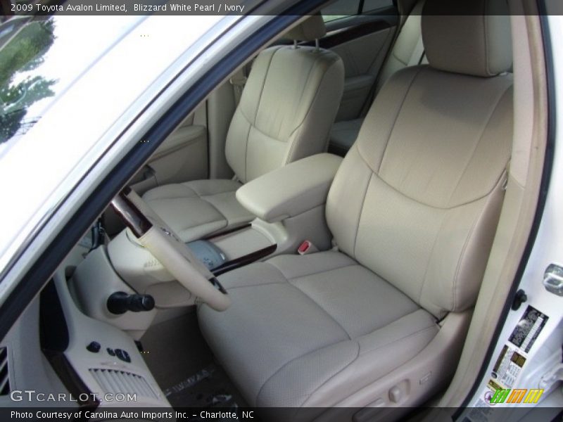 Blizzard White Pearl / Ivory 2009 Toyota Avalon Limited