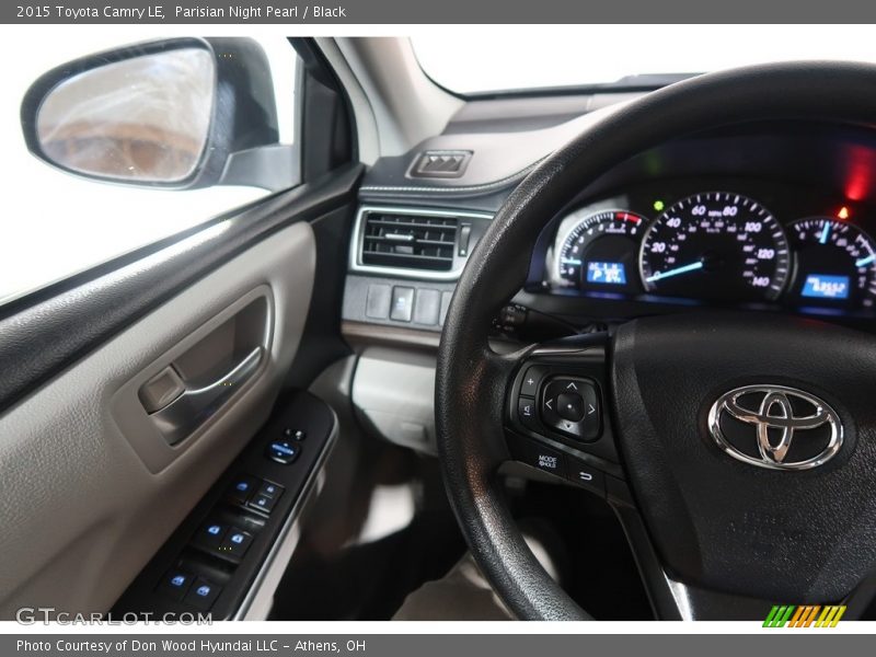 Parisian Night Pearl / Black 2015 Toyota Camry LE