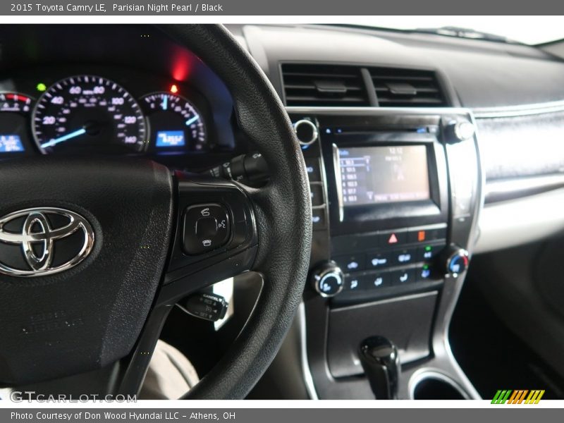 Parisian Night Pearl / Black 2015 Toyota Camry LE