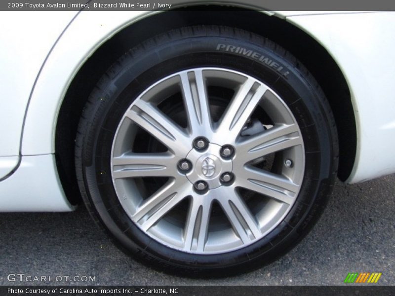 Blizzard White Pearl / Ivory 2009 Toyota Avalon Limited