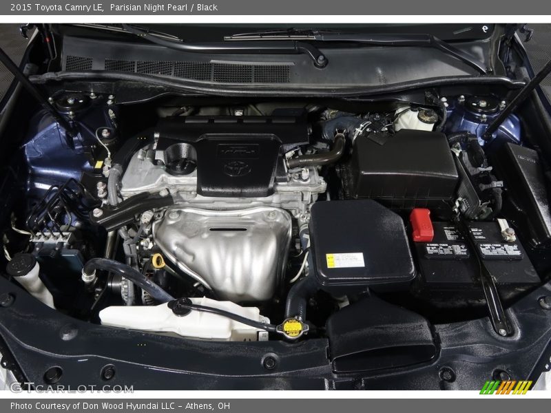 Parisian Night Pearl / Black 2015 Toyota Camry LE