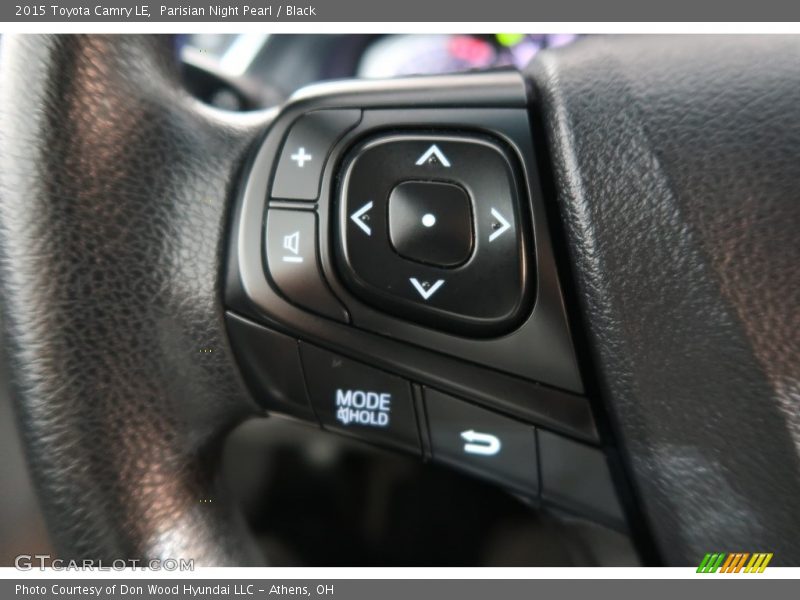 Parisian Night Pearl / Black 2015 Toyota Camry LE