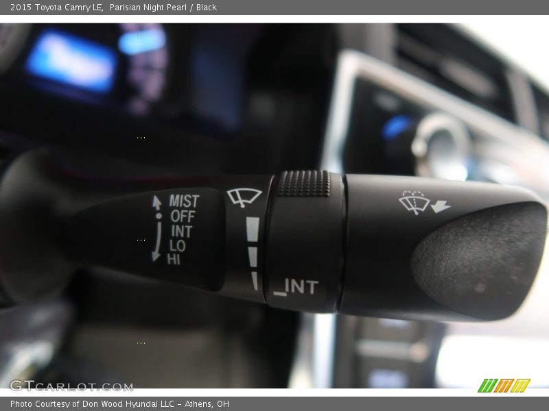 Parisian Night Pearl / Black 2015 Toyota Camry LE
