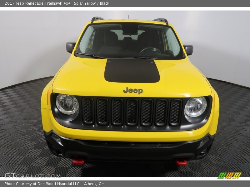 Solar Yellow / Black 2017 Jeep Renegade Trailhawk 4x4