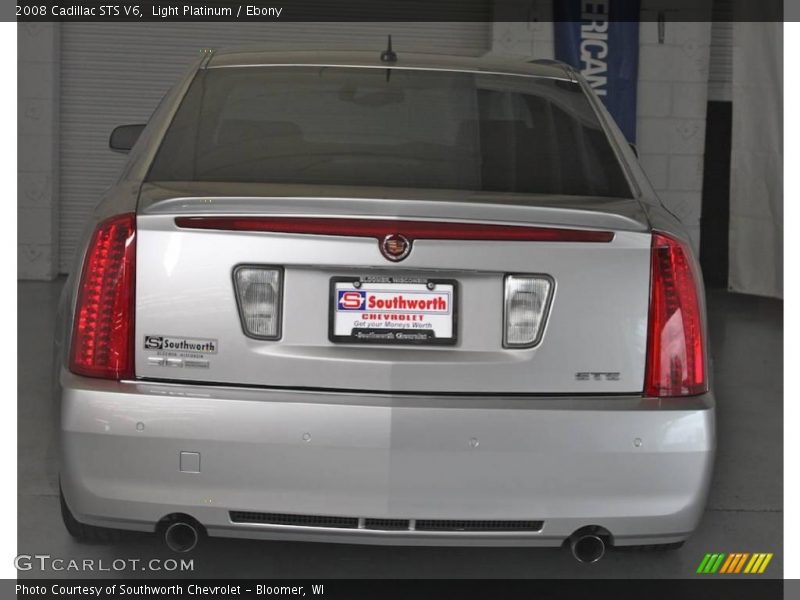 Light Platinum / Ebony 2008 Cadillac STS V6