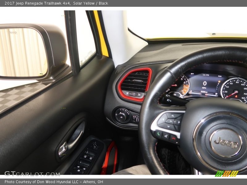 Solar Yellow / Black 2017 Jeep Renegade Trailhawk 4x4