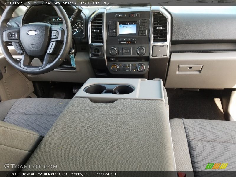 Shadow Black / Earth Gray 2018 Ford F150 XLT SuperCrew