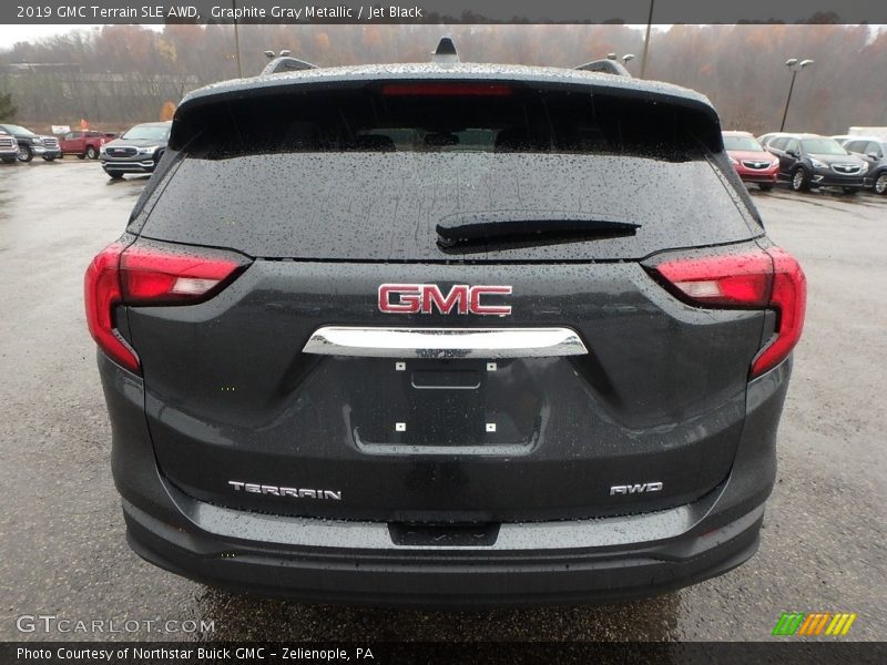 Graphite Gray Metallic / Jet Black 2019 GMC Terrain SLE AWD