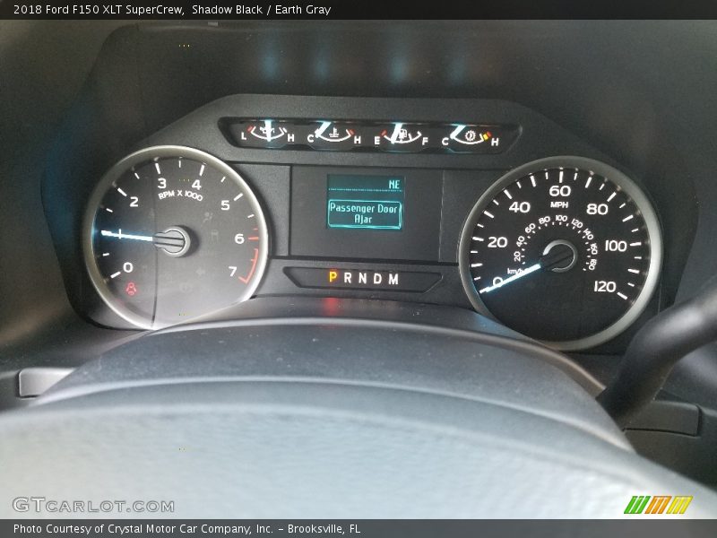 Shadow Black / Earth Gray 2018 Ford F150 XLT SuperCrew