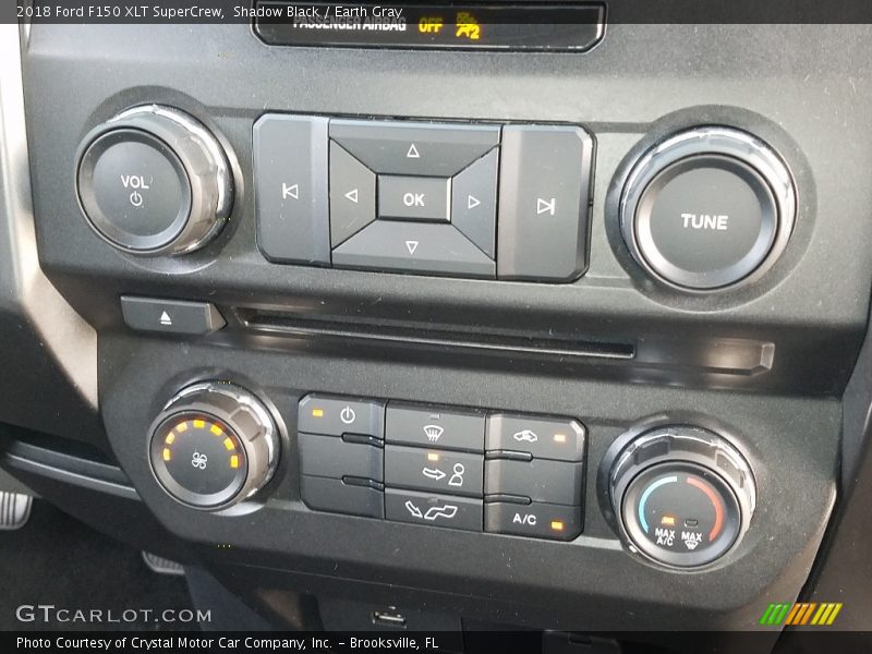 Shadow Black / Earth Gray 2018 Ford F150 XLT SuperCrew