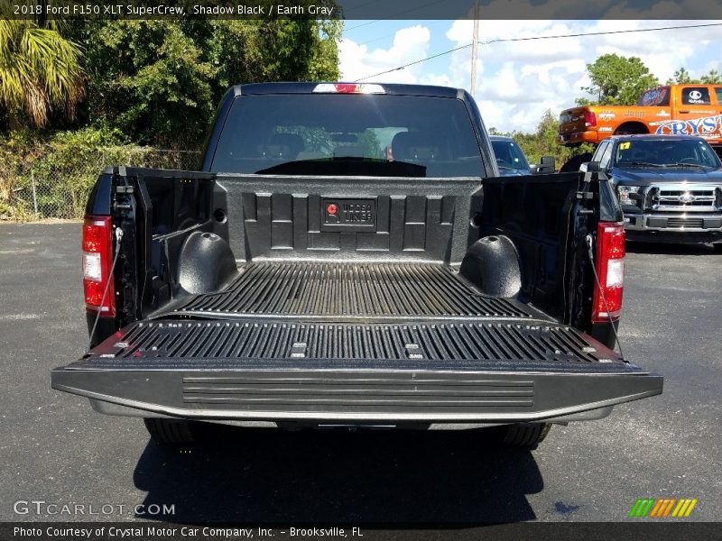 Shadow Black / Earth Gray 2018 Ford F150 XLT SuperCrew