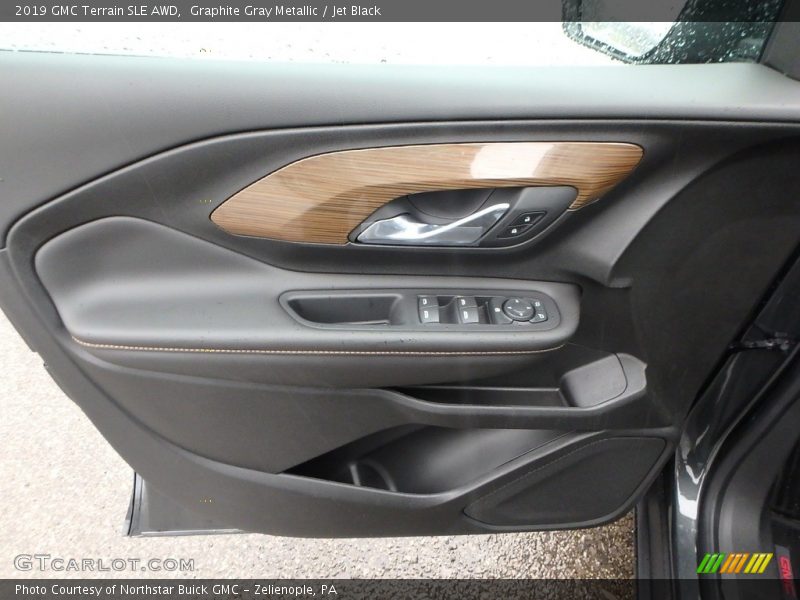 Graphite Gray Metallic / Jet Black 2019 GMC Terrain SLE AWD