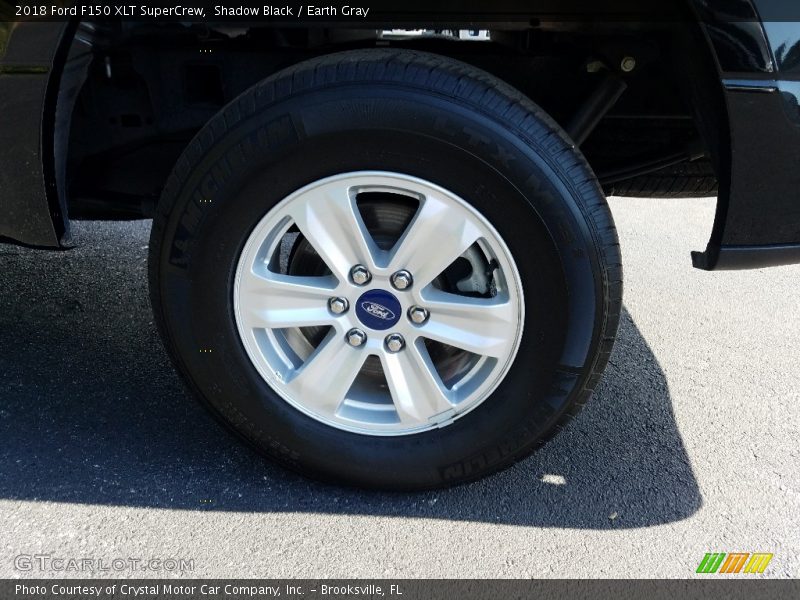 Shadow Black / Earth Gray 2018 Ford F150 XLT SuperCrew