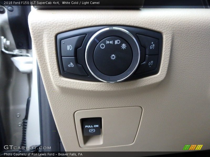 Controls of 2018 F150 XLT SuperCab 4x4