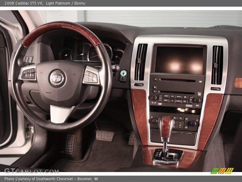 Light Platinum / Ebony 2008 Cadillac STS V6