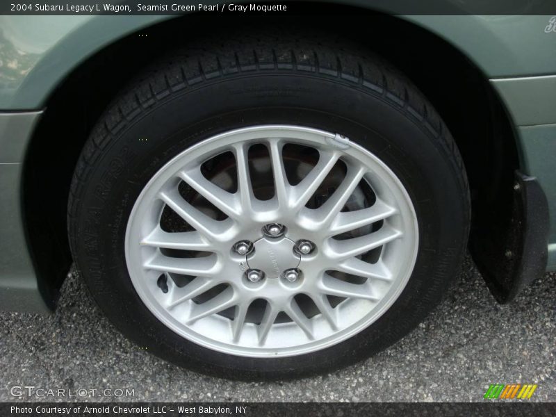 Seamist Green Pearl / Gray Moquette 2004 Subaru Legacy L Wagon