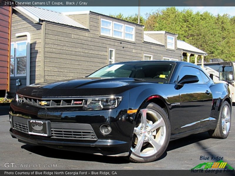 Black / Gray 2014 Chevrolet Camaro LT Coupe