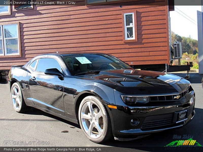 Black / Gray 2014 Chevrolet Camaro LT Coupe