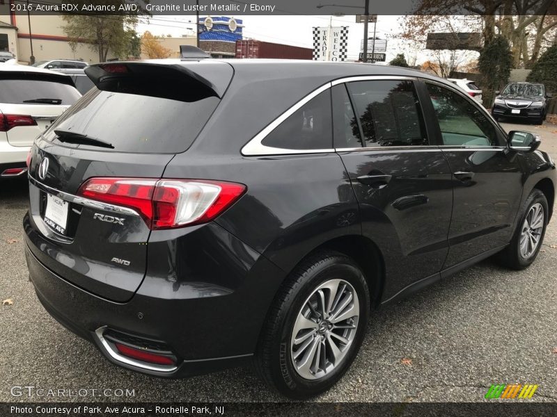 Graphite Luster Metallic / Ebony 2016 Acura RDX Advance AWD