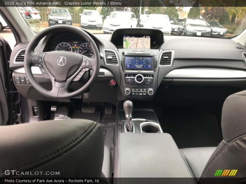 Graphite Luster Metallic / Ebony 2016 Acura RDX Advance AWD