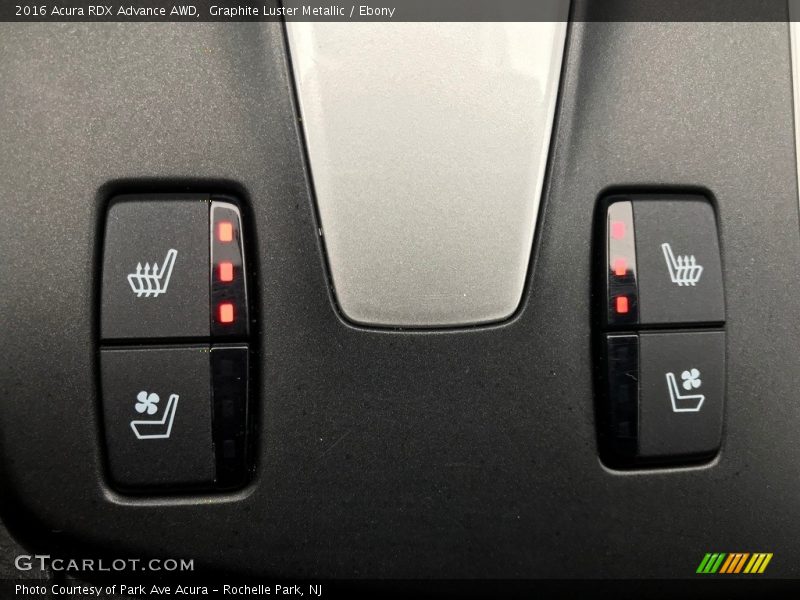Graphite Luster Metallic / Ebony 2016 Acura RDX Advance AWD