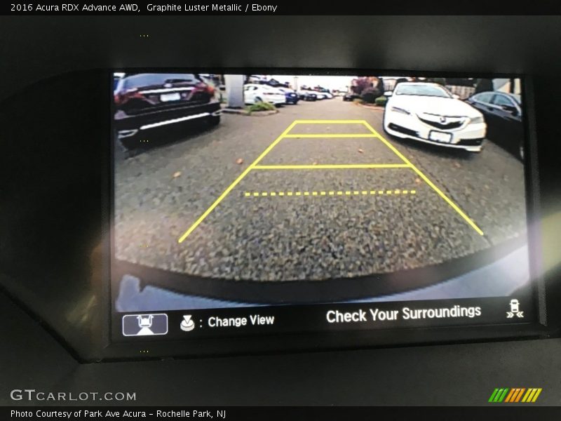 Graphite Luster Metallic / Ebony 2016 Acura RDX Advance AWD