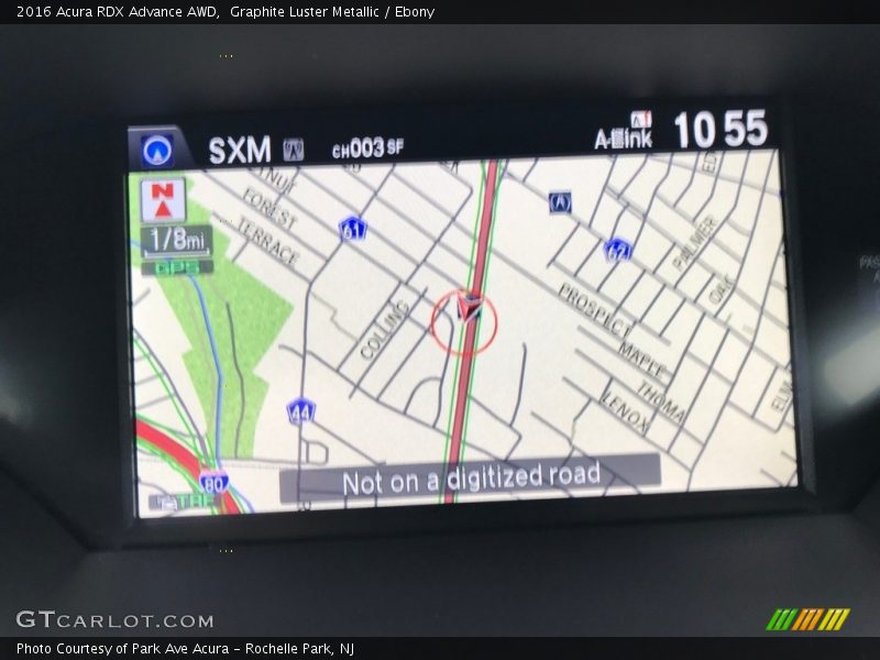 Graphite Luster Metallic / Ebony 2016 Acura RDX Advance AWD