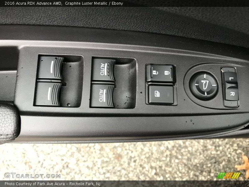 Graphite Luster Metallic / Ebony 2016 Acura RDX Advance AWD