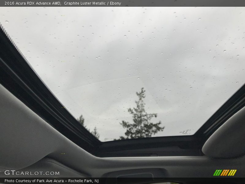 Graphite Luster Metallic / Ebony 2016 Acura RDX Advance AWD