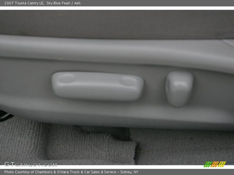 Sky Blue Pearl / Ash 2007 Toyota Camry LE