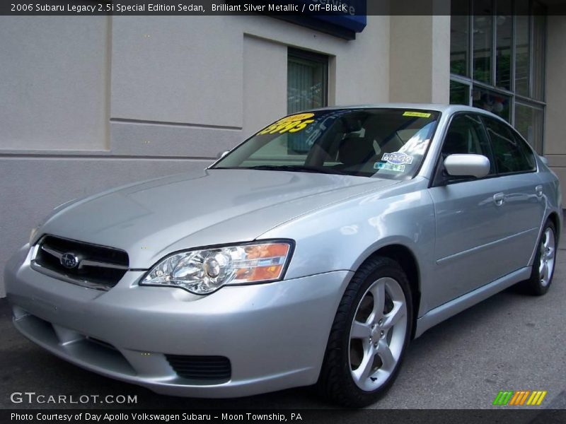 Brilliant Silver Metallic / Off-Black 2006 Subaru Legacy 2.5i Special Edition Sedan