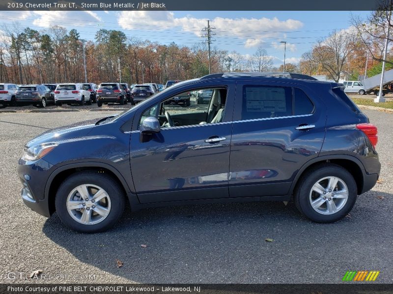 Storm Blue Metallic / Jet Black 2019 Chevrolet Trax LT