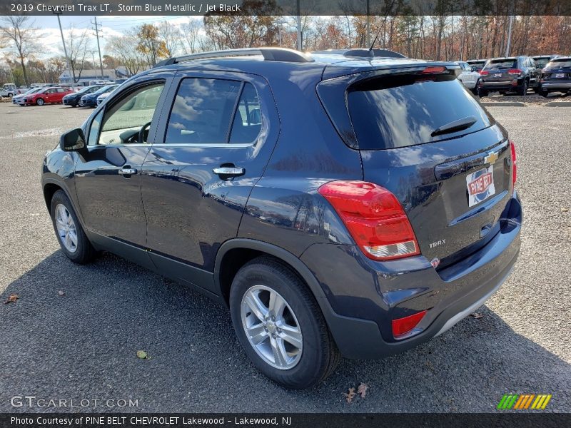 Storm Blue Metallic / Jet Black 2019 Chevrolet Trax LT
