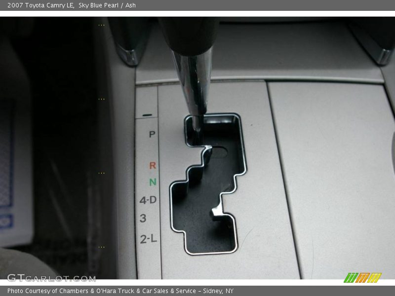 Sky Blue Pearl / Ash 2007 Toyota Camry LE