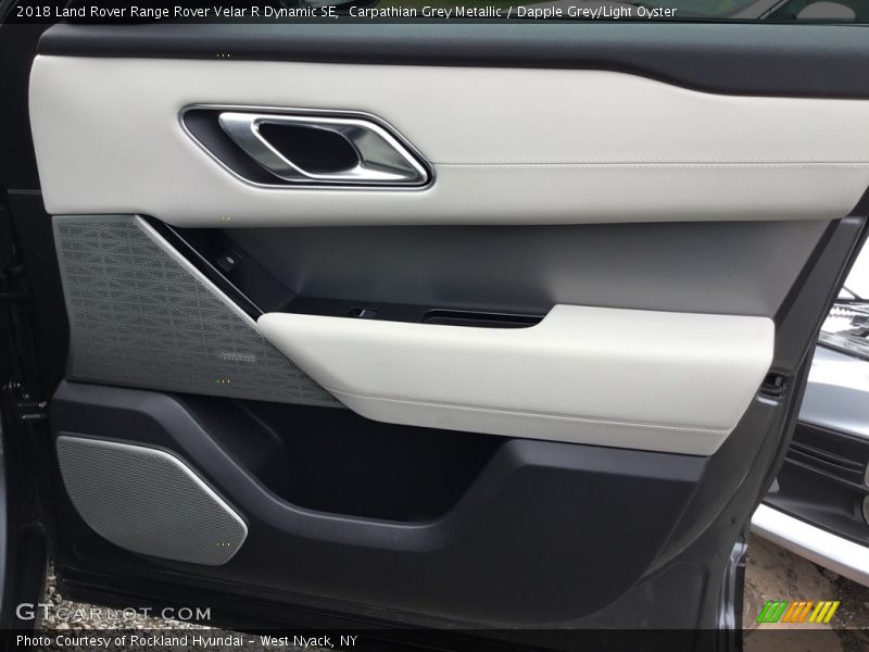 Carpathian Grey Metallic / Dapple Grey/Light Oyster 2018 Land Rover Range Rover Velar R Dynamic SE