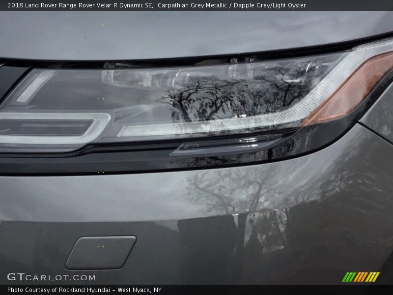 Carpathian Grey Metallic / Dapple Grey/Light Oyster 2018 Land Rover Range Rover Velar R Dynamic SE
