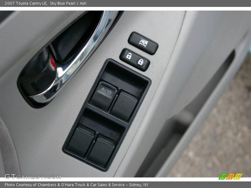Sky Blue Pearl / Ash 2007 Toyota Camry LE