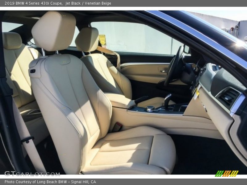Jet Black / Venetian Beige 2019 BMW 4 Series 430i Coupe