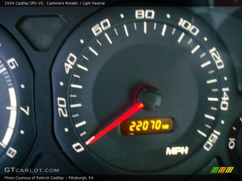 Cashmere Metallic / Light Neutral 2004 Cadillac SRX V6