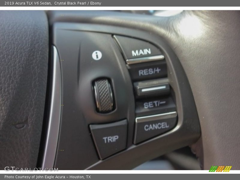 Crystal Black Pearl / Ebony 2019 Acura TLX V6 Sedan