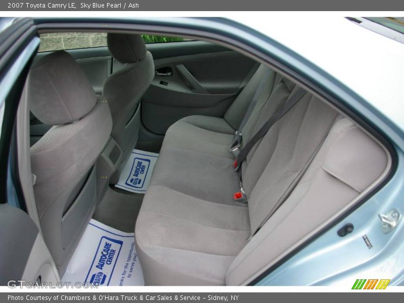 Sky Blue Pearl / Ash 2007 Toyota Camry LE