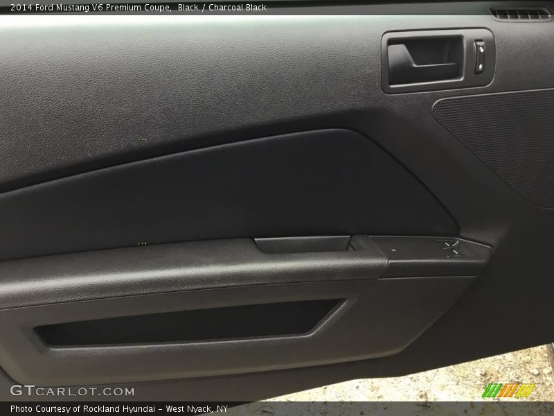 Black / Charcoal Black 2014 Ford Mustang V6 Premium Coupe