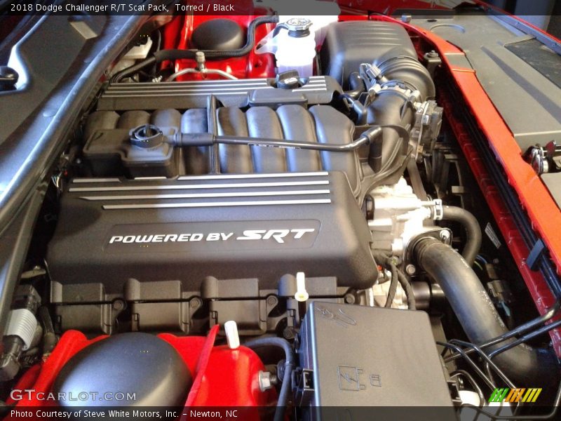 Torred / Black 2018 Dodge Challenger R/T Scat Pack