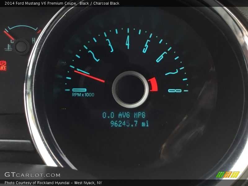 Black / Charcoal Black 2014 Ford Mustang V6 Premium Coupe